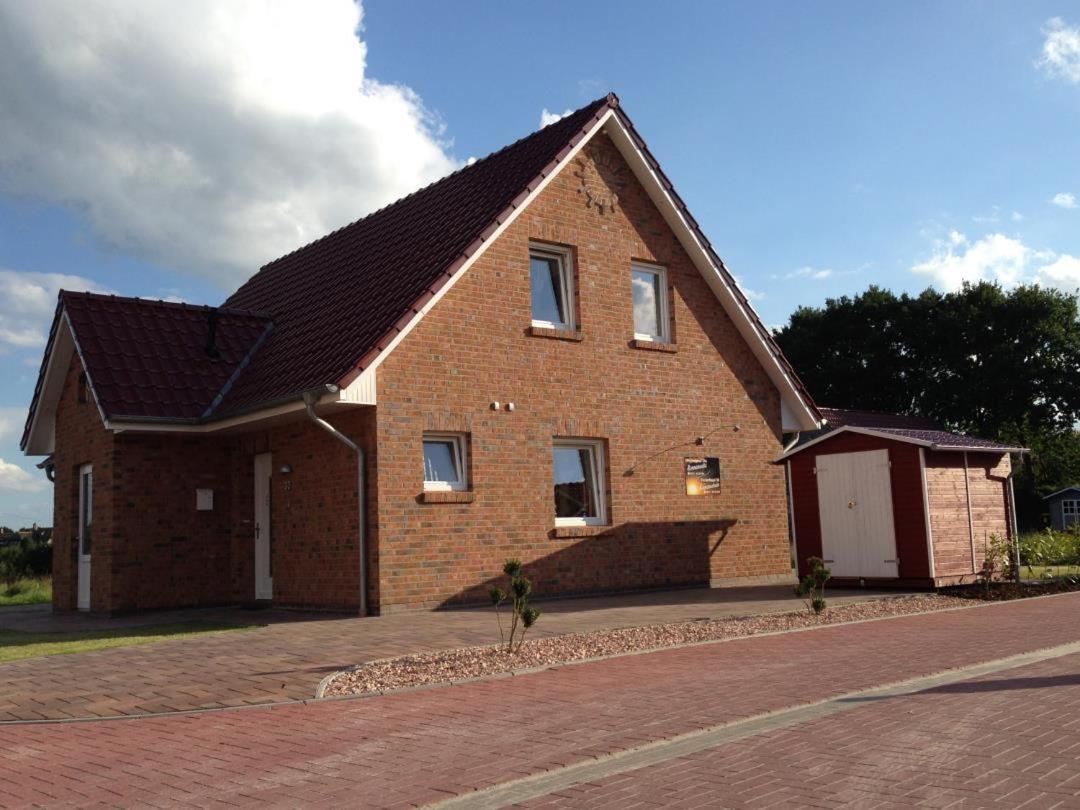 Neu! Ferienhaus Sonnenschein Am Badesee Aurich Exteriör bild